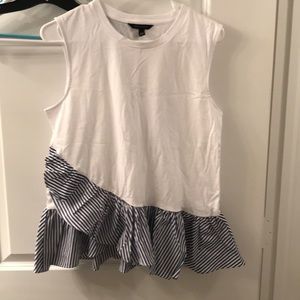 Banana Republic peplum top